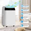 Climatiseur portatif 14 000 BTU Ventilateur de climatiseur 3 en 1 750 pieds carrés avec télécommande et affichage à DEL avec minuterie 24H