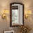Wireless, Dimmable, Battery Operated Wall Sconces With Rattan Shade & Remote (Set Of 2)-1550736105