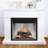 Black Electric Fireplace with 5000 BTU-1163800084