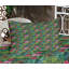 Multicolore drap-housse et coussin décoratif Ambesonne-106789414