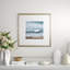 Sea Foam Print by Long
