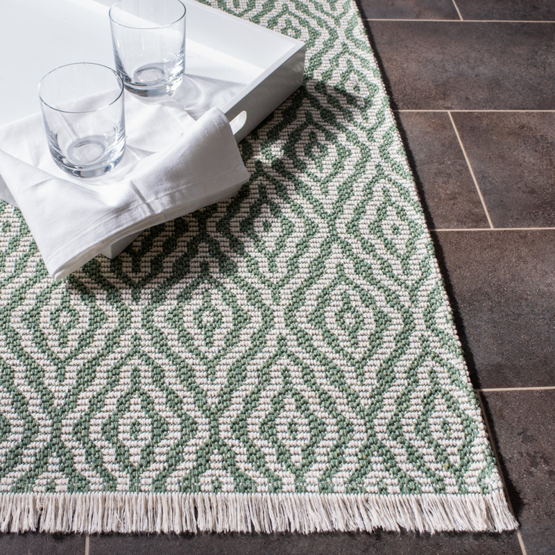 Tapis géométrique Augustine Performance, Carré 6 pi 7 po