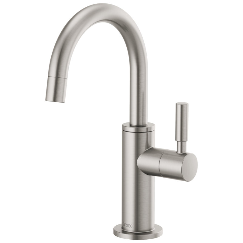 Beverage Faucet with Arc Spout, Stainless