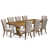 Brun clair / noyer antique