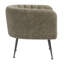 Chaise d'appoint Deco Tweed vert