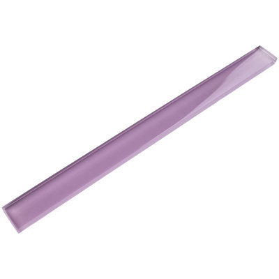 Pencil 1'' x 11.75'' Glass Border Tile