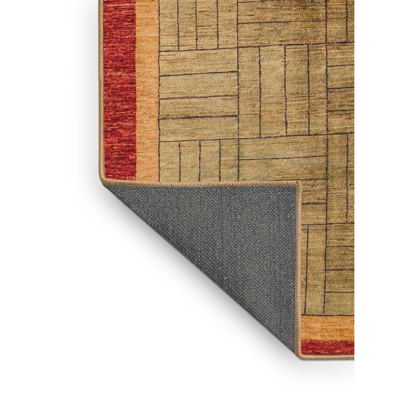 Abstract Indoor Rug, Rectangle 3' x 5'