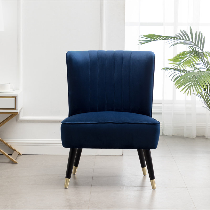 Fauteuil d'appoint Isabella, Bleu