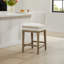 Tabouret de comptoir rembourré Bethea-68809746-120676306