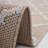 6X9 Ivory / Trellis Indoor / Outdoor Area Rug-1865097349