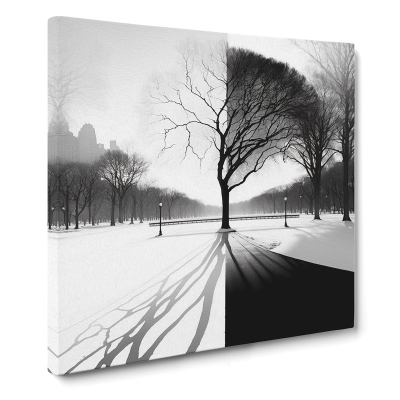 Central Park Minimalism No.1 - Print, 35cm H x 35cm W x 3cm D