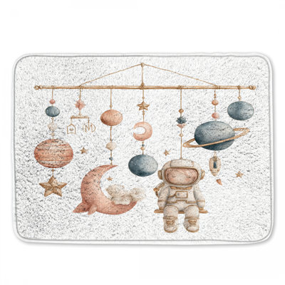 Astronaut Baby Mobile Bath Mat