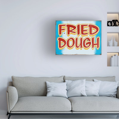 " Fried Dough Distressed " by RetroPlanet