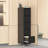 5 Drawer Vertical File Cabinet With Wheels And Lock For Office Home, Spacious Drawers, Full - Extension Bearing Slides, Comfortable Grip Handles, Tipping Design Black On Wheels, Secure Locking,-1932384117