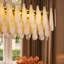 Lustre linéaire en albâtre 40 "ciselé à la main 40"