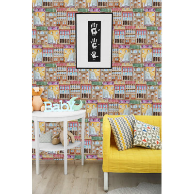 Peel & Stick Geometric Wall Mural