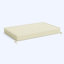 Coussin de banc antidérapant sur mesure pour intérieur / extérieur avec mousse haute résilience de qualité supérieure (avec passepoil simple et 2 attaches de coussin)