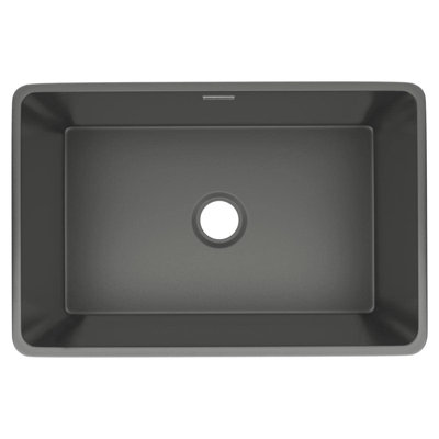 Évier de cuisine à simple cuve en argile réfractaire 29,97 po x 19,93 po Elkay