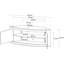 Mun Corner TV Stand for TVs up to 50"-524456668