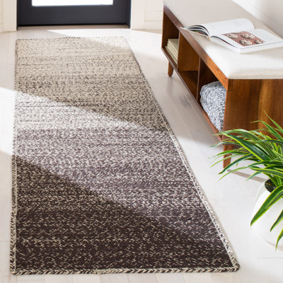Dequentin Natural Fiber Hand Loomed Jute Ombre Rug