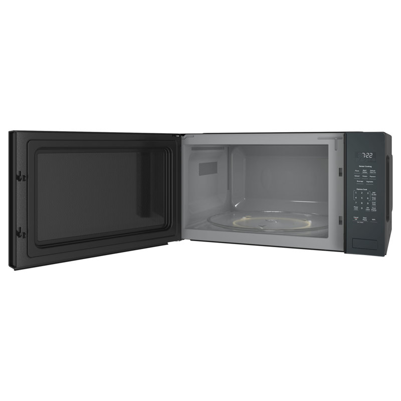 GE Profile 2.2 Cu. Ft. Built-In Sensor Microwave Oven, Black
