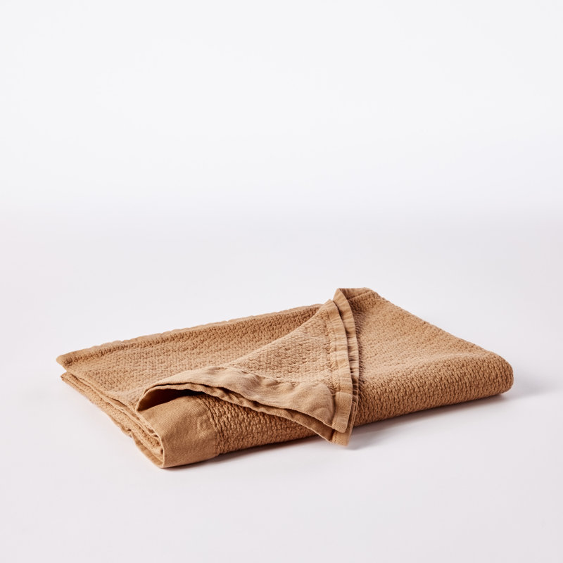 Adriatic Organic Bath Towel, Ginger