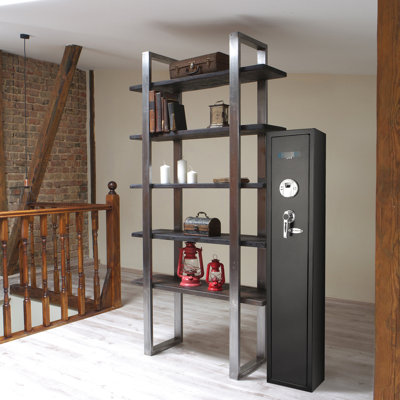 Coffre-fort biométrique de 83 pieds cubes - Porte rapide et grand rangement polyvalent