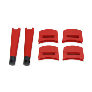 Zavor Noir Cookware Silicone Handle Holder Set (Set of 6)