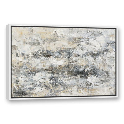 Abstrait neutre taché - peinture