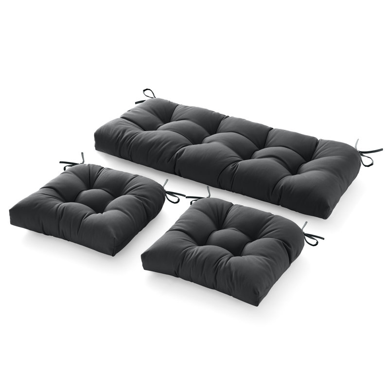 Outdoor 5'' Seat / Back Cushion, Dark Gray
