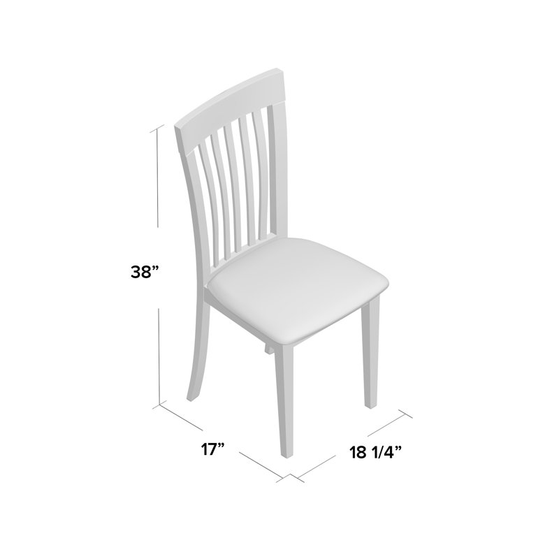 Chaise rembourrée Demartino, Brun, Expresso