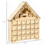Calendrier de l'Avent de Noël en bois