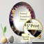 Miroir mural jaune et mauve-99568828