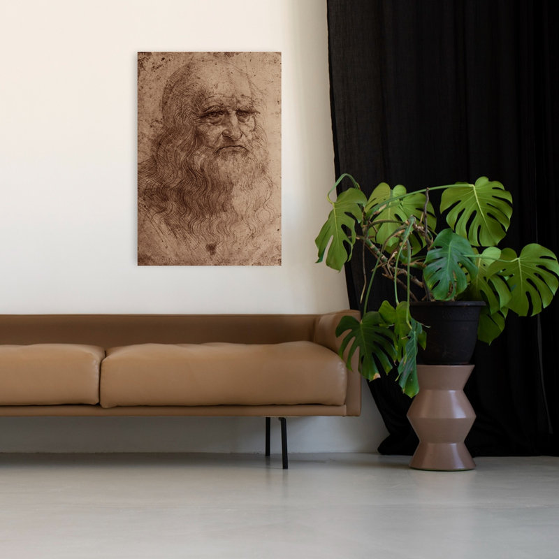 Autoportrait, impression d'art classique 1515, 48" H x 32" W