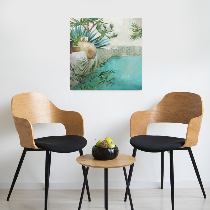 Tranquil Oasis By The Pool by PI Studio - Wrapped Canvas Print, 60.96cm H x 60.96cm W