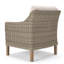 Chaise de patio avec coussins Sunbrella Kells
