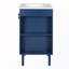 Meuble-lavabo autoportant avec tablettes-118806575