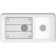 Cairn® 34" L x 18" W Double Basin Undermount with Accessories