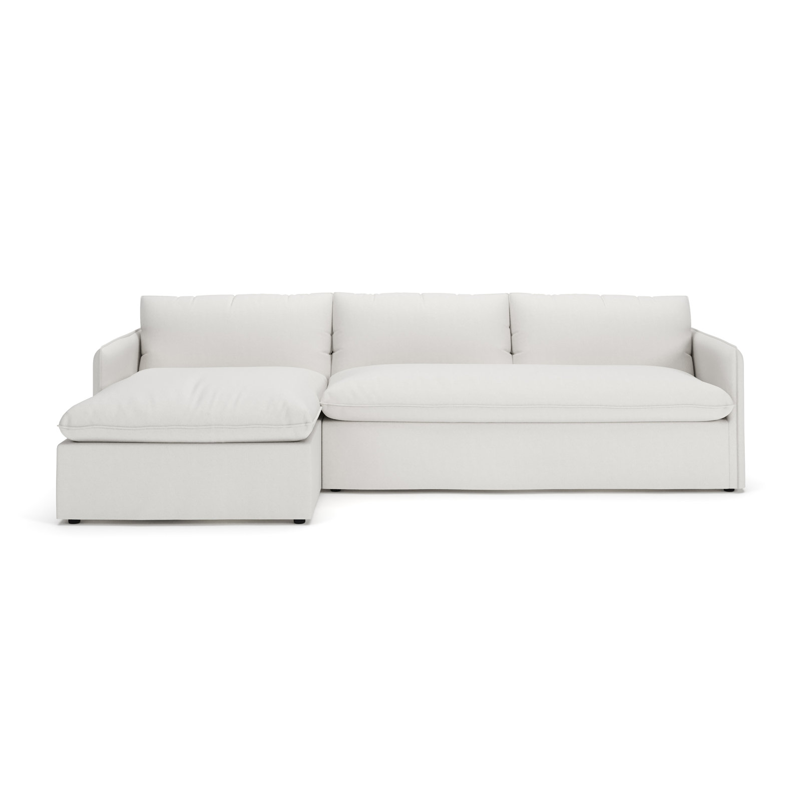 Bellatrix Sectional with Chaise, Left Hand Facing, Macarena Beige