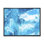" Liquid Art In Light Blue And Turquoise " Painting Print