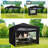 Tent 10x10 Pop up Canopy Outdoor Shade with Sidewalls UPF 50+ Waterproof Canopy-106487579