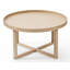 Bostic Solid Wood Tray Top Cross Legs End Table-22460007