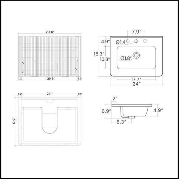 Dimensions du produit