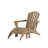 Altura Plastic Adirondack Chair with Ottoman Set-440759047