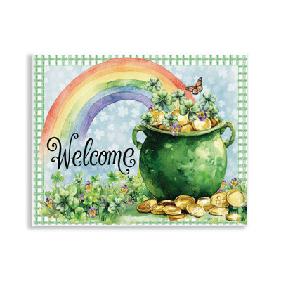 Plaque murale «Welcome», par Nicole DeCamp
