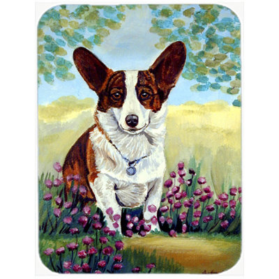 Planche à découper en verre caroline trésors corgi
