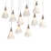 Mobius 10 - Light Rectangular Pendant - Spun Frost Shade