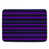 Mauve / rayures noires