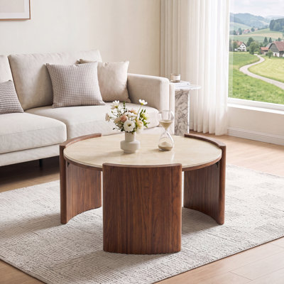 Table basse moderne en pierre frittée Modern