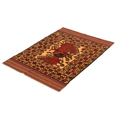 Cavaliere One-of-a-Kind 4'2" X 5'11" New Age Wool Area Rug in
